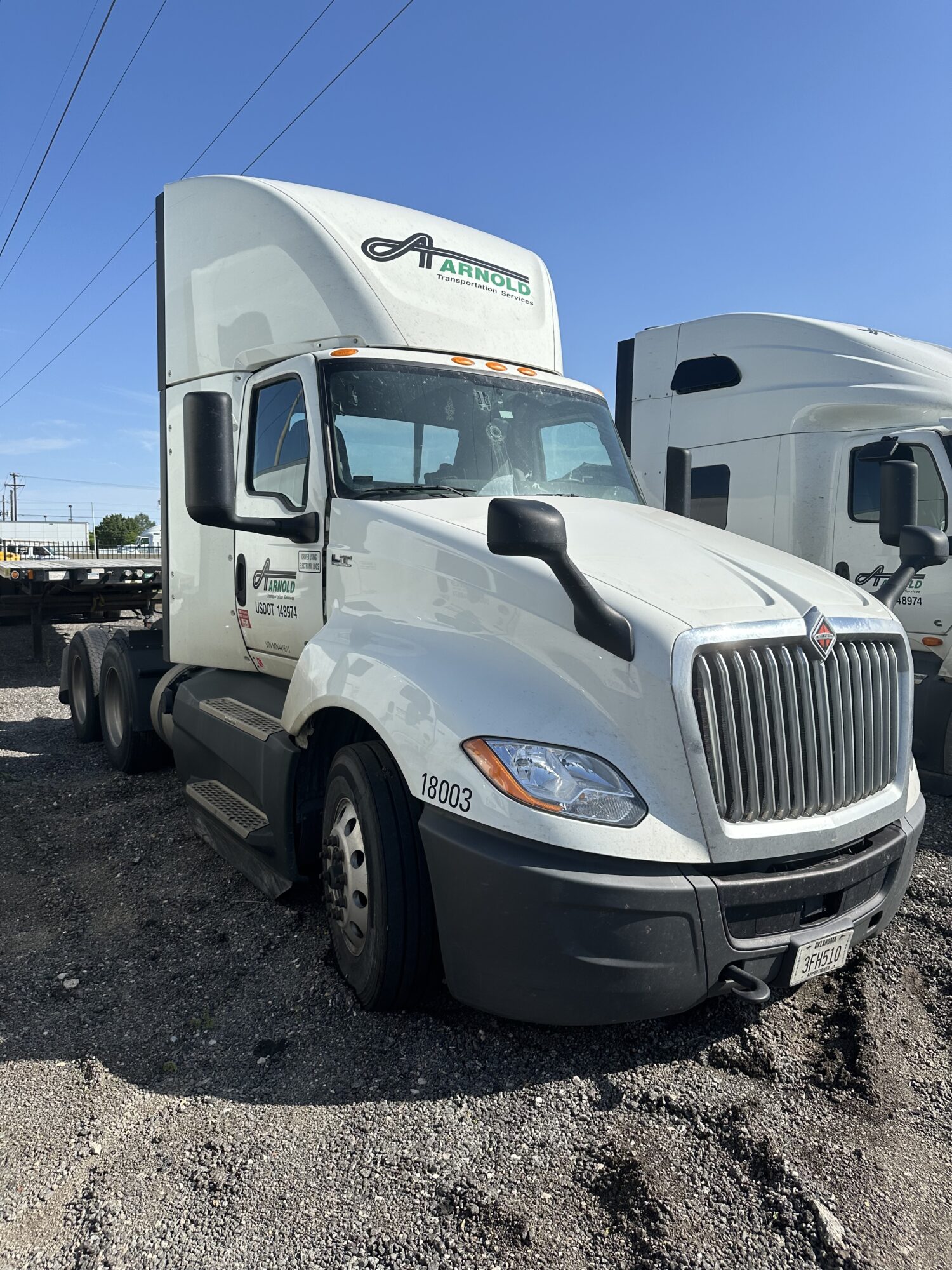 2021 International Day Cab Tractor 